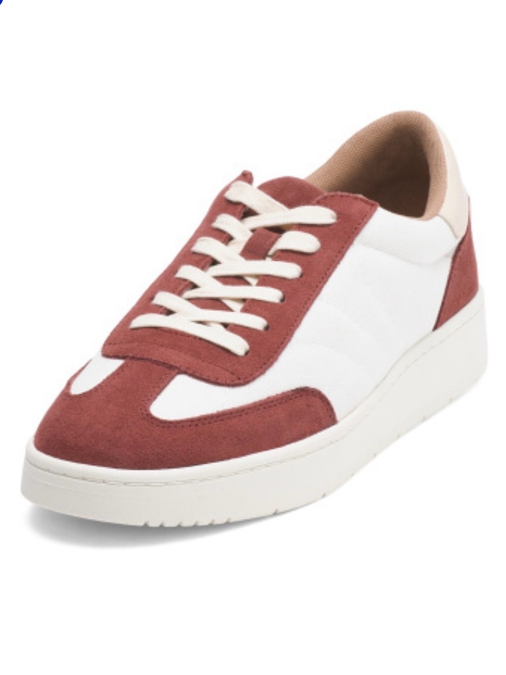 NIB rusty red Blondo Kamari lace up sneakers 8M